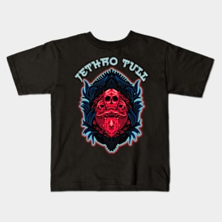 demon skull and buffalo ~ Jethro tull Kids T-Shirt